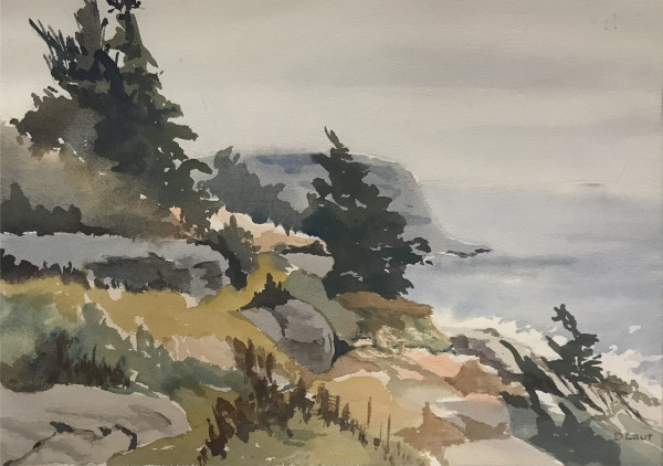 Coast Scene by Dorothy Laut