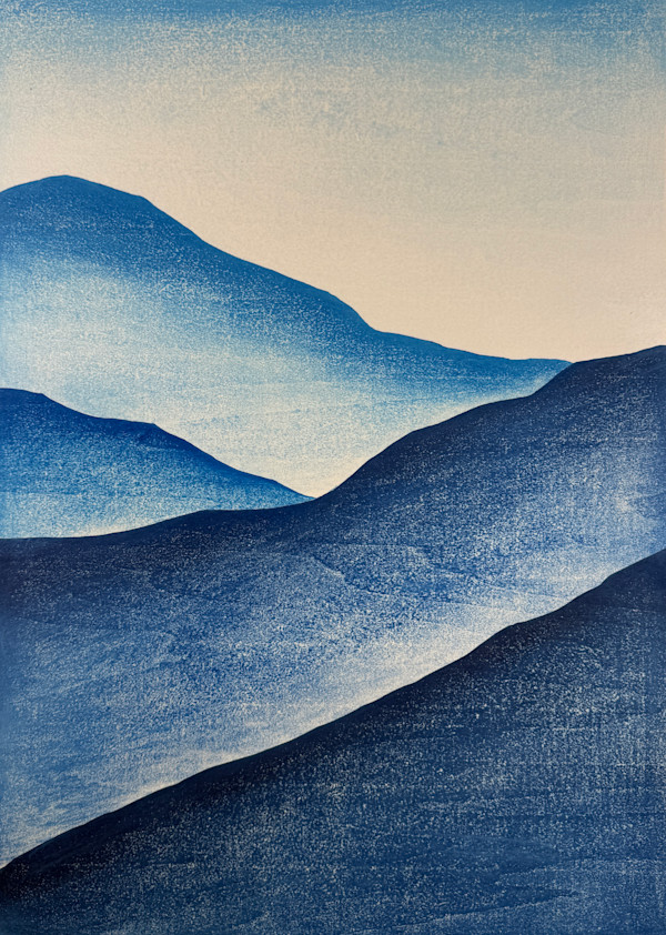 Blue Landscape #2 by Mara Cozzolino, Image 1.