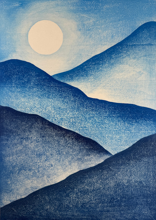 Blue Landscape #3 by Mara Cozzolino, Image 1.