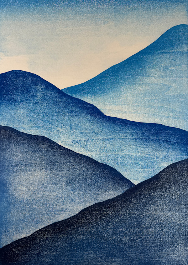 Blue Landscape #4 by Mara Cozzolino, Image 1.