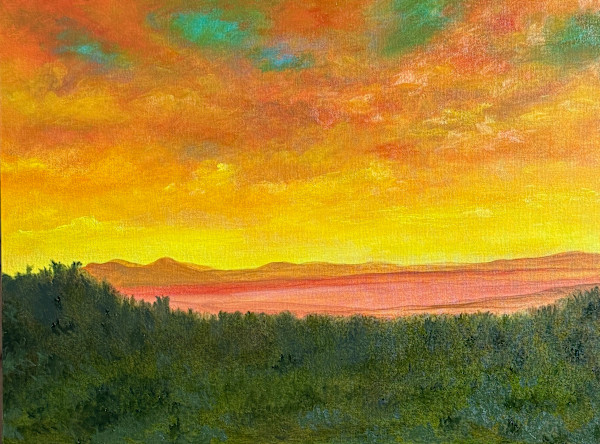 Glowing Veil of Twilight by Alex Wilhite