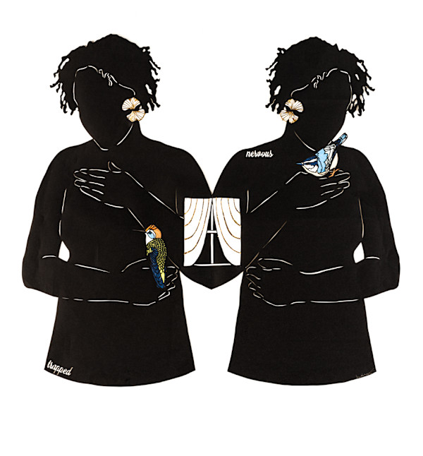 Trapped / Nervous by Janelle Washington