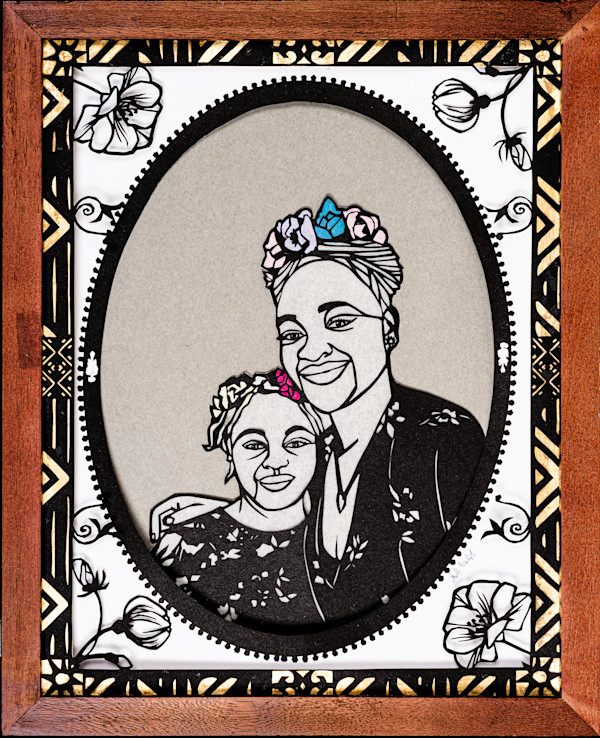 Mother and Daughter by Janelle Washington