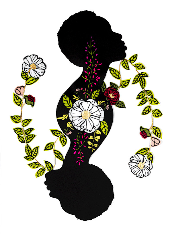 Golden Blossoms by Janelle Washington