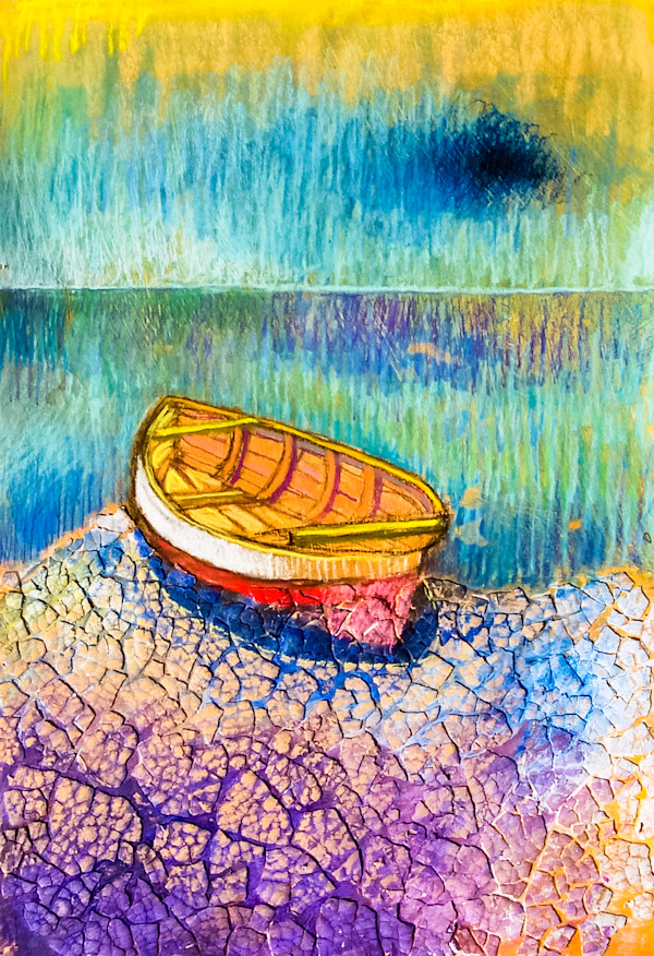 Beached Boat by Dominique Simmons