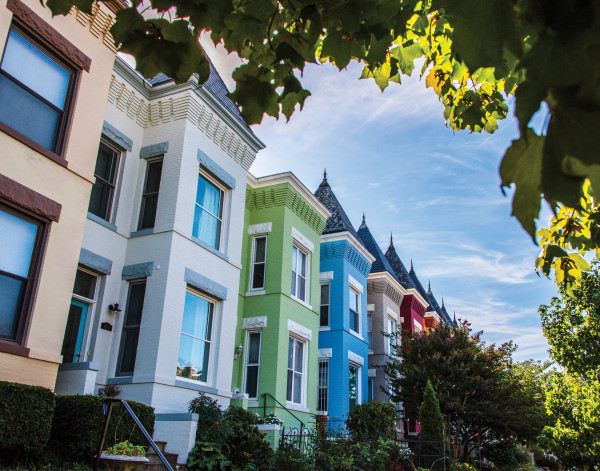 Rowhouses in NE - Capitol Hill by Jenny Nordstrom