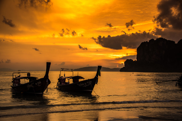 Sunset - Railay Beach, Thailand