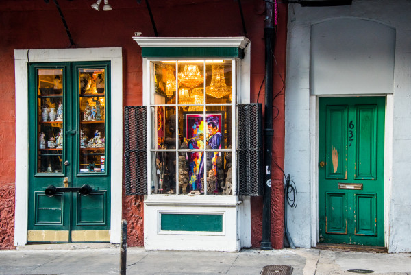 New Orleans Jazzy Door