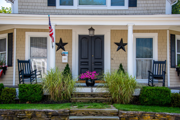 Door with Stars - Plymouth, Massachusetts