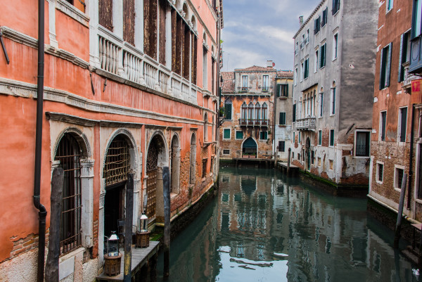 Venice Canal Reflection