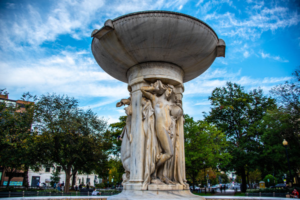 Dupont Circle Fountain - Washington DC by Jenny Nordstrom
