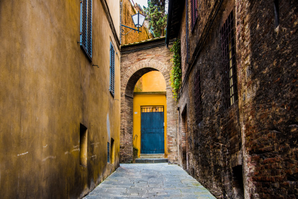 Hidden Alley - Siena, Italy