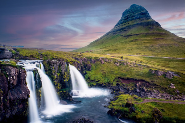 Waterfall - Kirkjufell, Iceland by Jenny Nordstrom