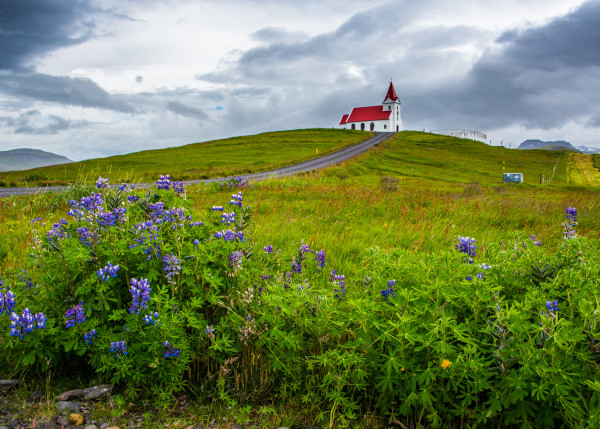 Ingjaldsholl Church 2 - Hellissandur, Iceland by Jenny Nordstrom
