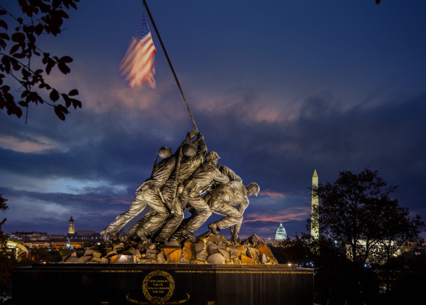 Iwo Jima Memorial - Washington DC by Jenny Nordstrom