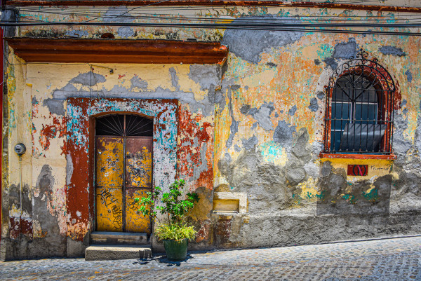 Wall of a Million Colors - Oaxaca, Mexico