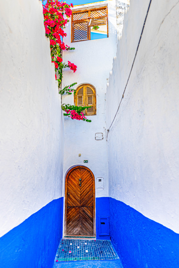 Little Nook with Door - Asilah, Morocco