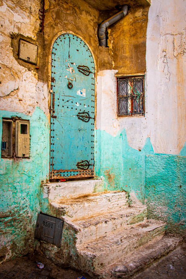 Rusty Door - Moulay Idriss Zerhoun, Morocco