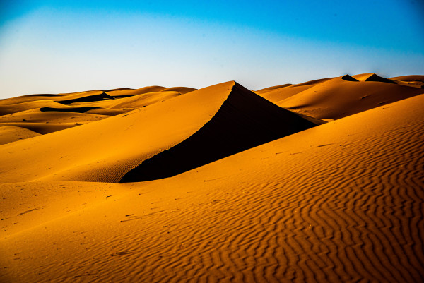 Sahara Shadows #3 - Erg Chebbi, Morocco by Jenny Nordstrom