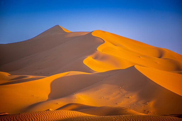 Sand Dune Abstract #3 - Sahara Desert, Morocco