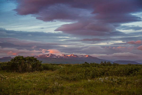 Sunset - Iceland by Jenny Nordstrom