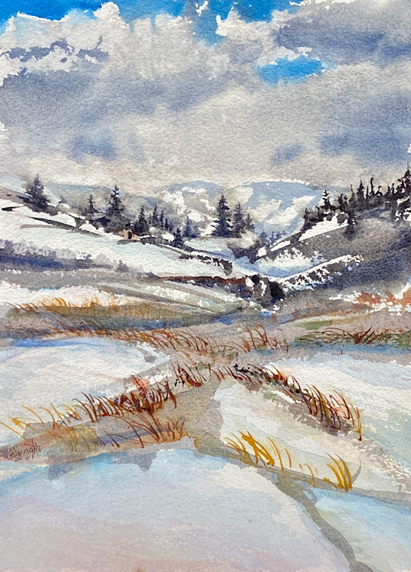 Grasses Bursting Through by Sam Albright