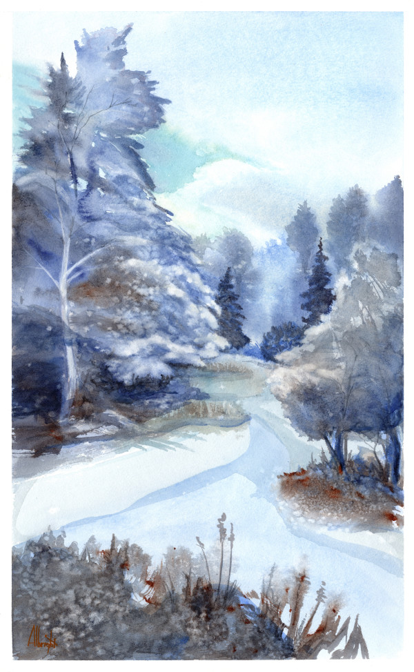 Winter Walk by Sam Albright