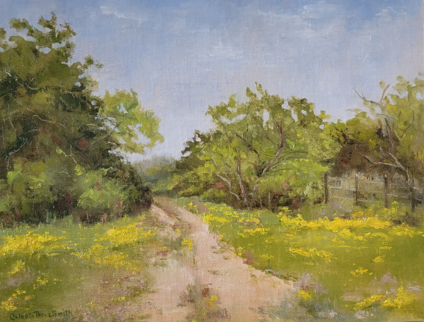 Beyond the Ranch Gate by Celeste Perez Smith Fine Art