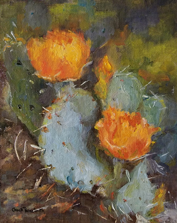 Cactus Flowers by Celeste Perez Smith Fine Art