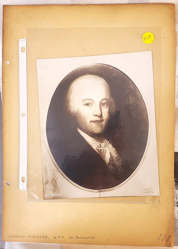 P. 10 Edward Rutledge of SC for Declaration by Barry Faulkner