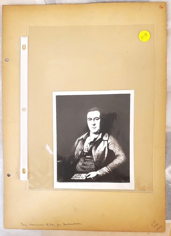 P. 18 B. Harrison of VA for Declaration by Barry Faulkner