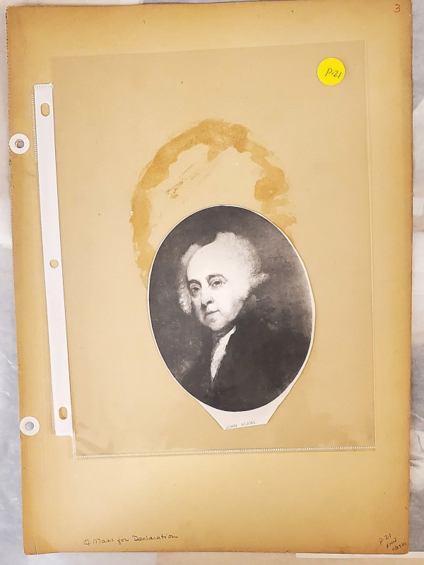 P. 21 John Adams of MA for Declaration by Barry Faulkner