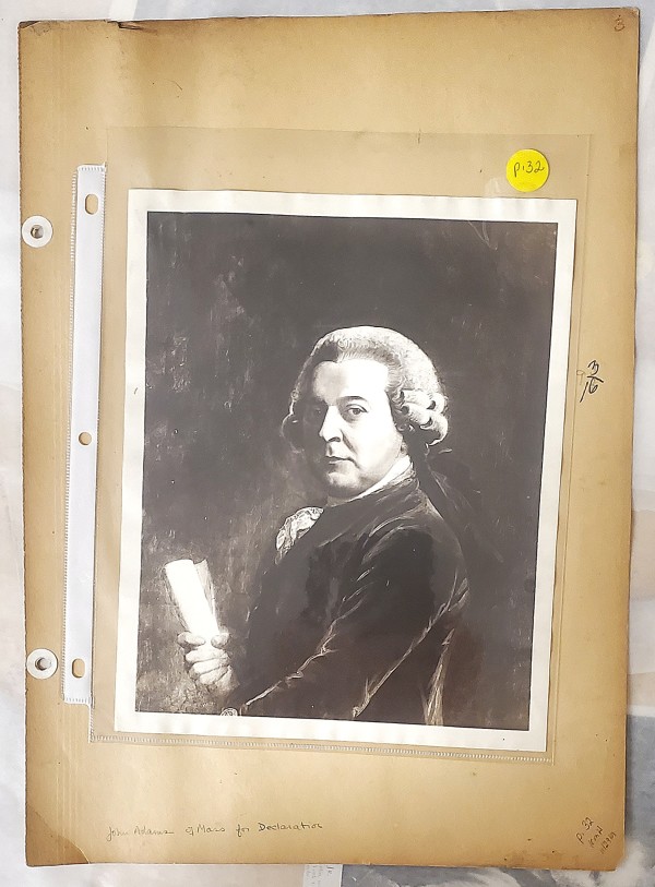 P. 32 John Adams of MA for Declaration by Barry Faulkner