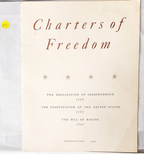 P. 41 Book of "Charters of Freedom" by Barry Faulkner