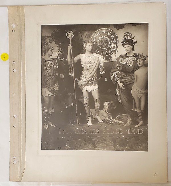 Mural, for E. Harriman, "Famous Men" 8 by Barry Faulkner