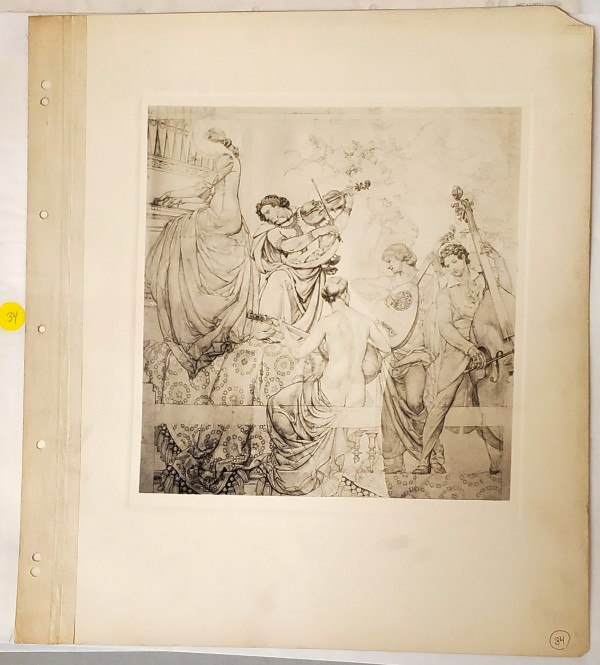 Mural, George Eastman School of Music, Rochester, NY 34 by Barry Faulkner