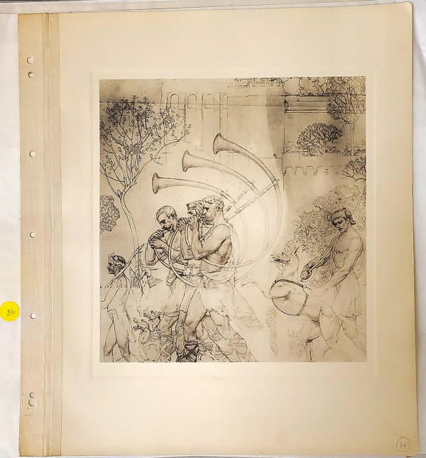 Mural, George Eastman School of Music, Rochester, NY 36 by Barry Faulkner