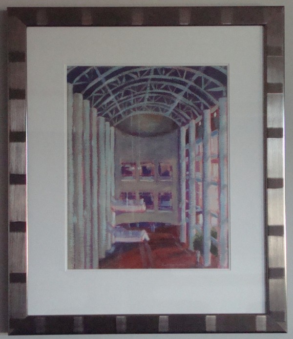 Young Student Center, Inside Atrium by Ann Trainor Dominque