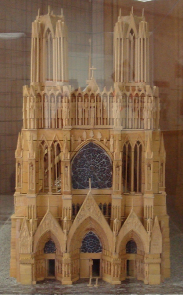 Rheims Cathedral by Robert E. Wellwood