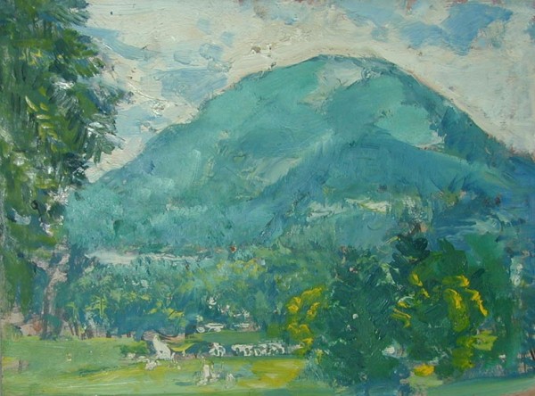 Landscape Mt Monadnock by Gifford Beal