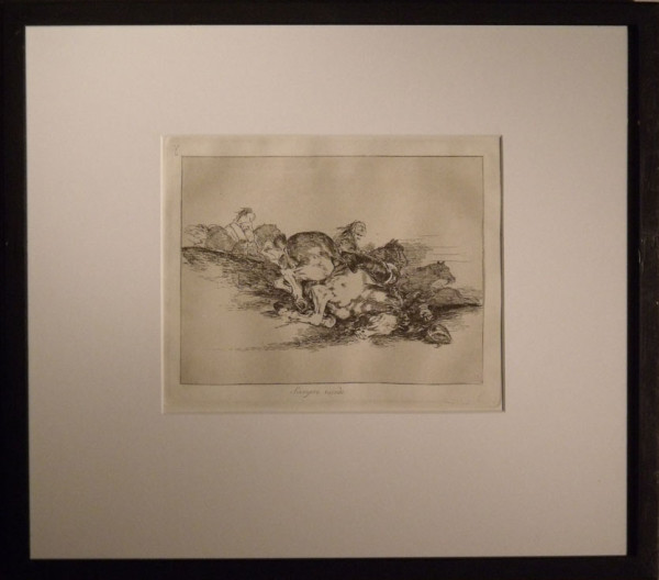 No Sabe El Camino from Dos Disasters De La Guerra by Francisco Goya