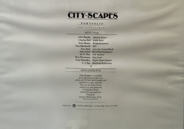 City Scape, Portfolio 2 by Ching Jang Yao