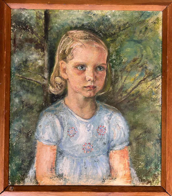 Portrait of Mary Ann Weld by Maybelle Stamper (Richardson)