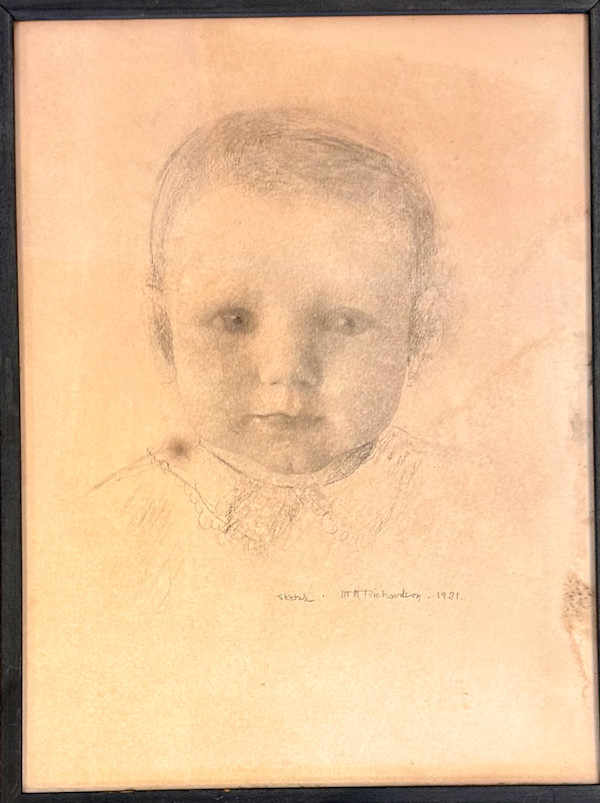 Portrait of Mary Anne Weld by Maybelle Stamper (Richardson)