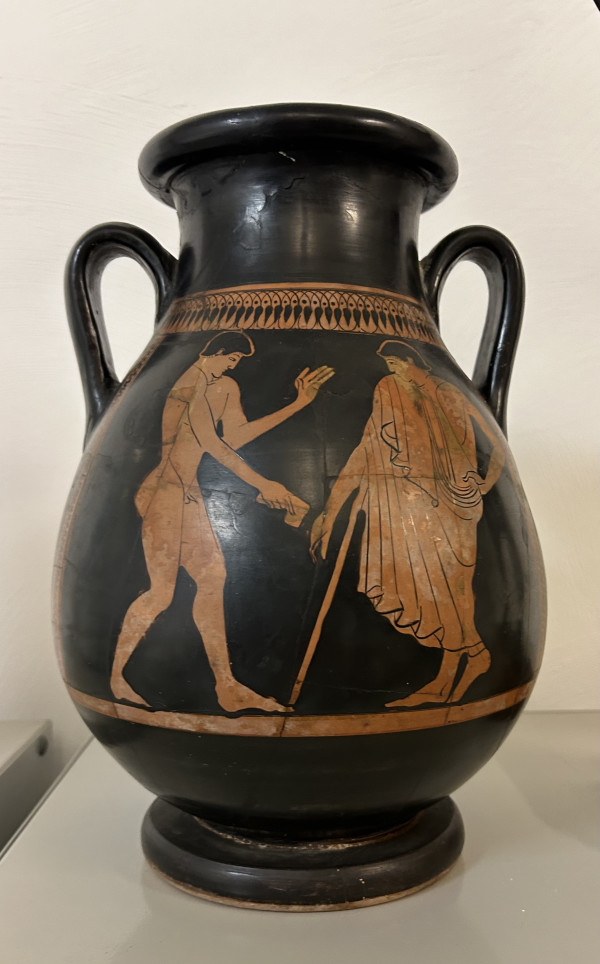 Greek Vase by Pelike Attic