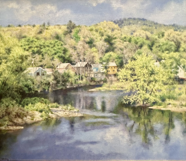 Ashuelot River - Hindsale, NH by Richard Whitney