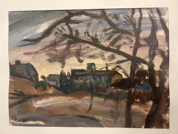 Building in Landscape by Helen Stein