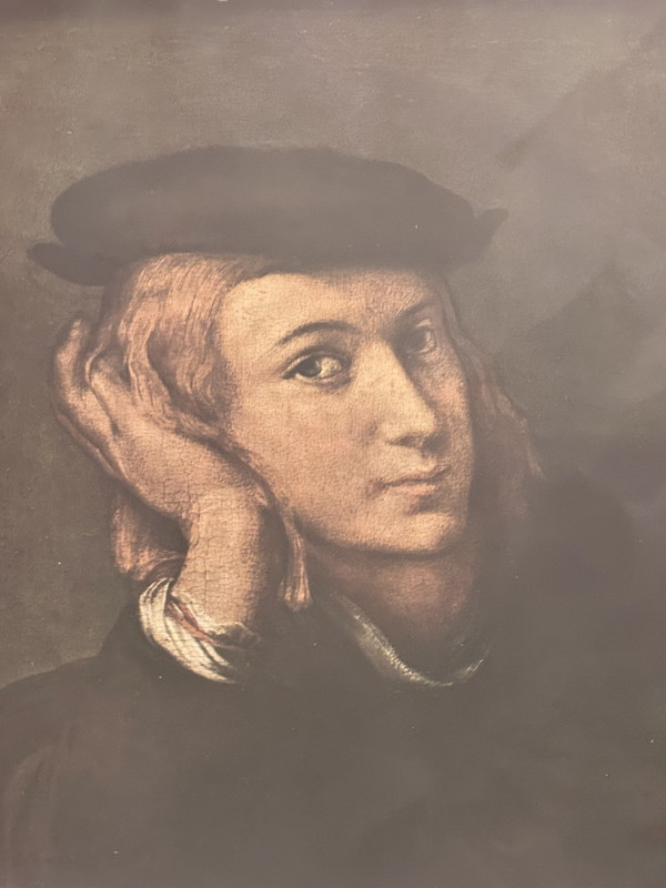 Portrait of a Young Man by Raphael Sanzio Copy by Unknown