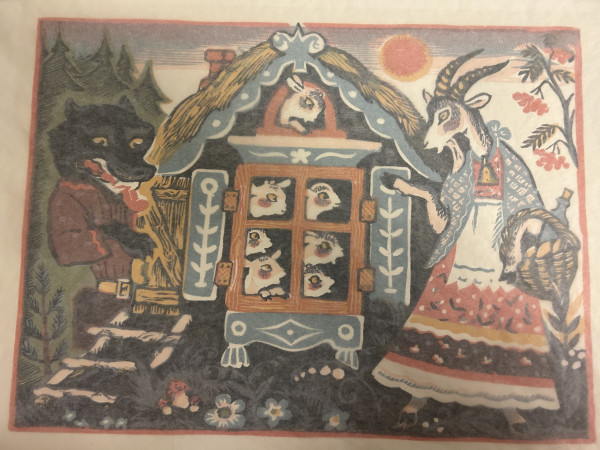 The Wolf and the Goat by Victor Pyatkov Leonora Ysupova