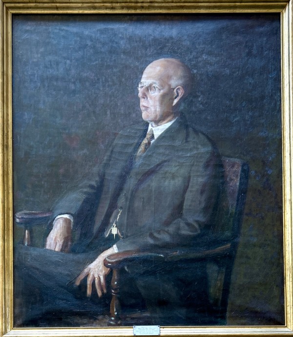 Portrait of Wallace E. Mason by Albert Quigley